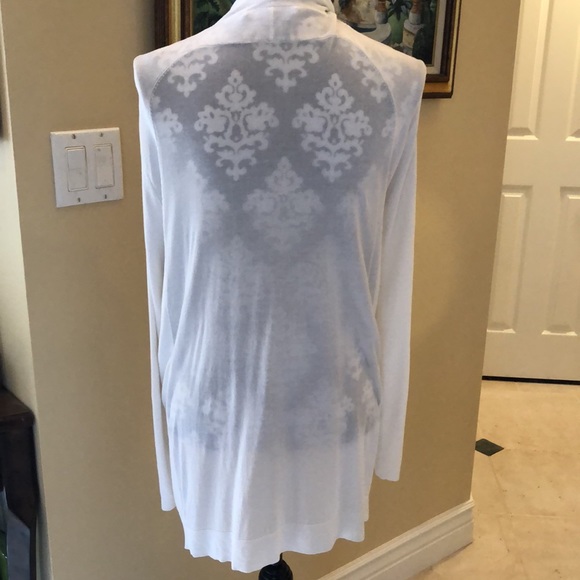 💫 Diktons Barcelona Classic drape collar, open front long-sleeved Knit Cardigan - Picture 3 of 12